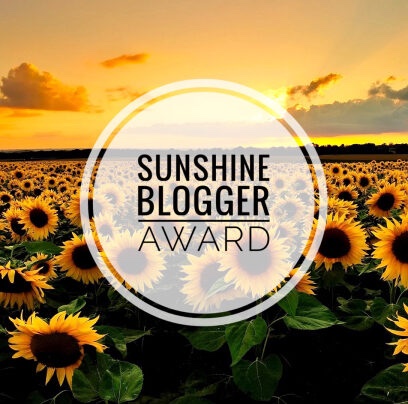 This image has an empty alt attribute; its file name is sunshine-blogger-award-e1607847252915.jpg
